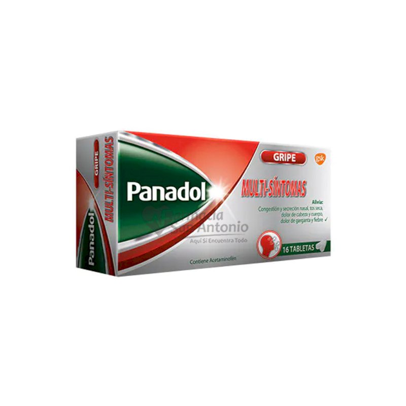 Gsk Otc Panadol Multisymptom Drowsy Tablets 16s
