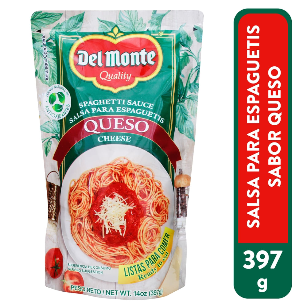 Del Monte Salsa De Queso - 397 G
