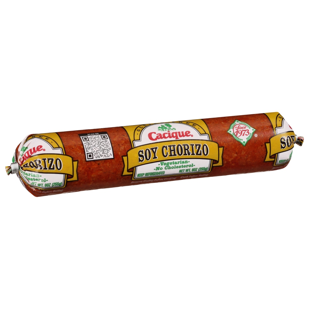 Cacique Soy Chorizo 9 Oz. Chub