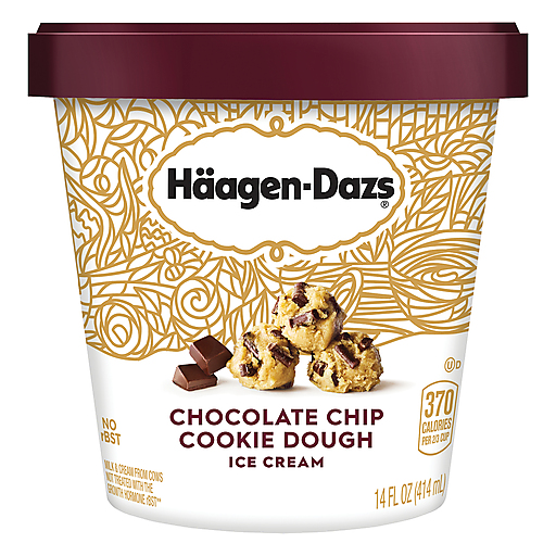 Haagen-Dazs Chocolate Chip Cookie Dough Ice Cream - 14oz