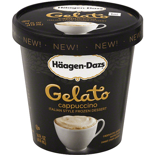 Haagen-Dazs Cappuccino Gelato 14 Oz