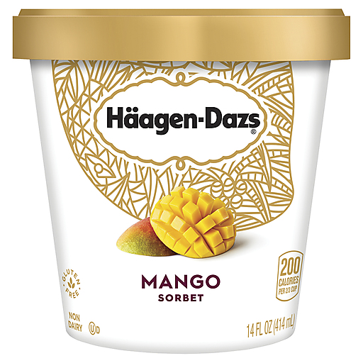 Haagen-Dazs Mango Sorbet 14 Oz