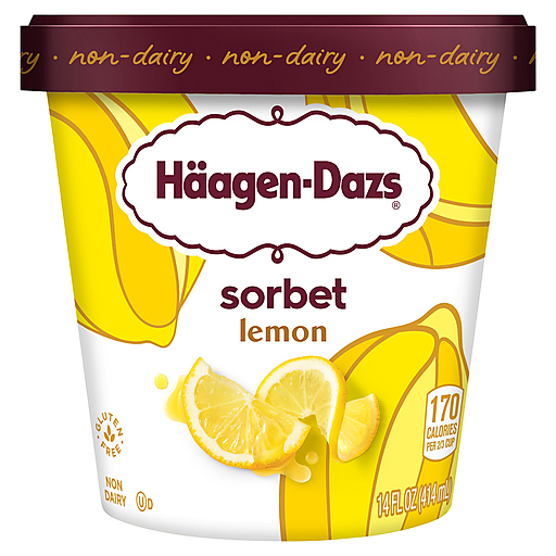 Haagen-Dazs Zesty Lemon Sorbet 14 Oz
