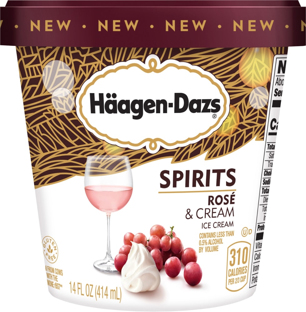 Haagen-Dazs Spirits Rose Ice Cream