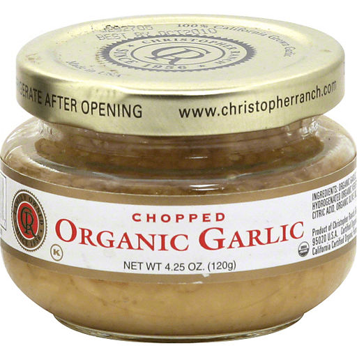 Christopher Ranch Chopped Garlic, Organic
