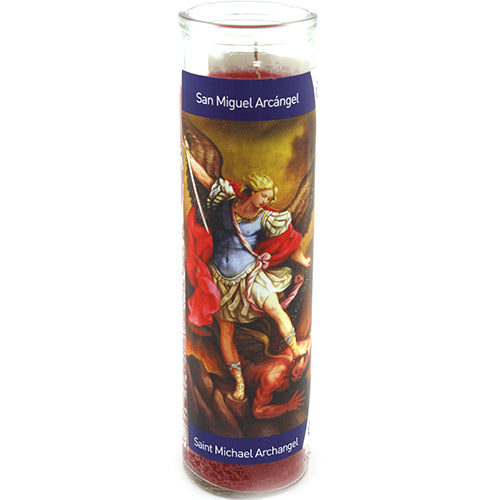 Candle Virgen Guadalupe White Wax