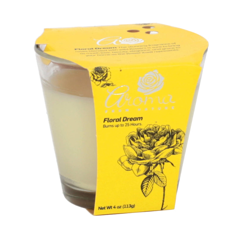 Floral Dream Velas Aromática 25 Horas 4oz