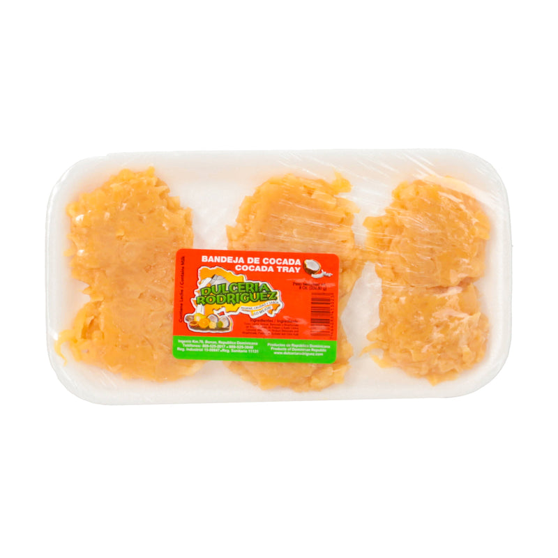 Dulceria Rodriguez 14264 - Cocada Tray - 6 Oz. - Box: - Loc: C.J.3