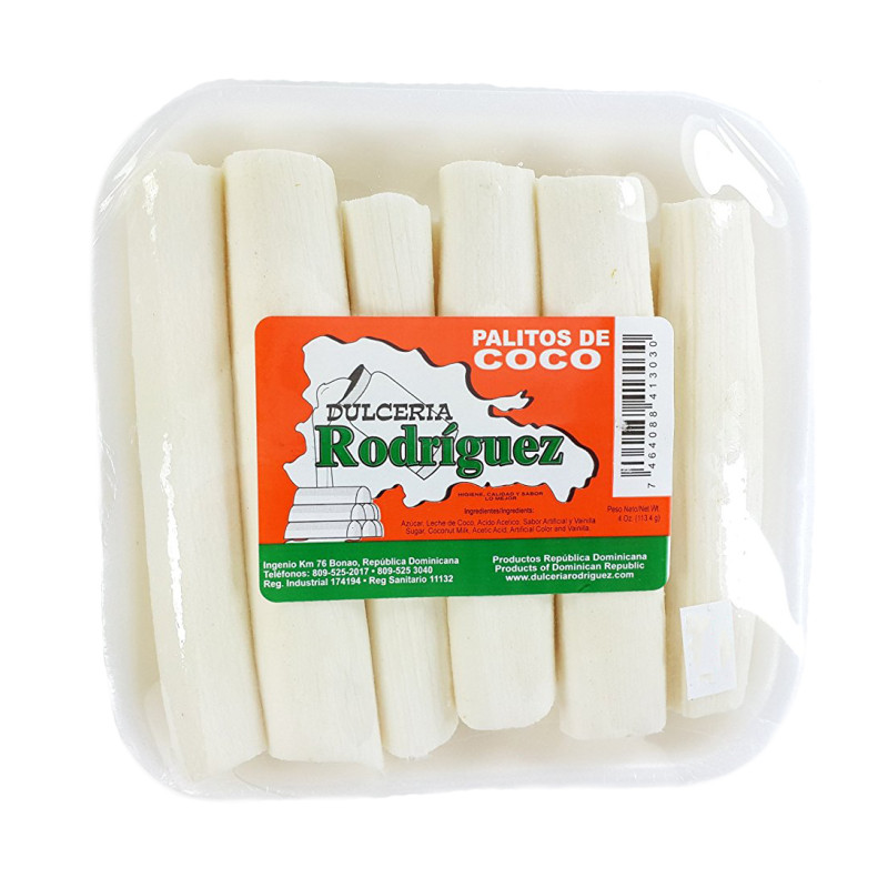 Dulcería Rodríguez Palito De Coco 4oz