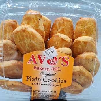 Avos Plain Cookies 8oz