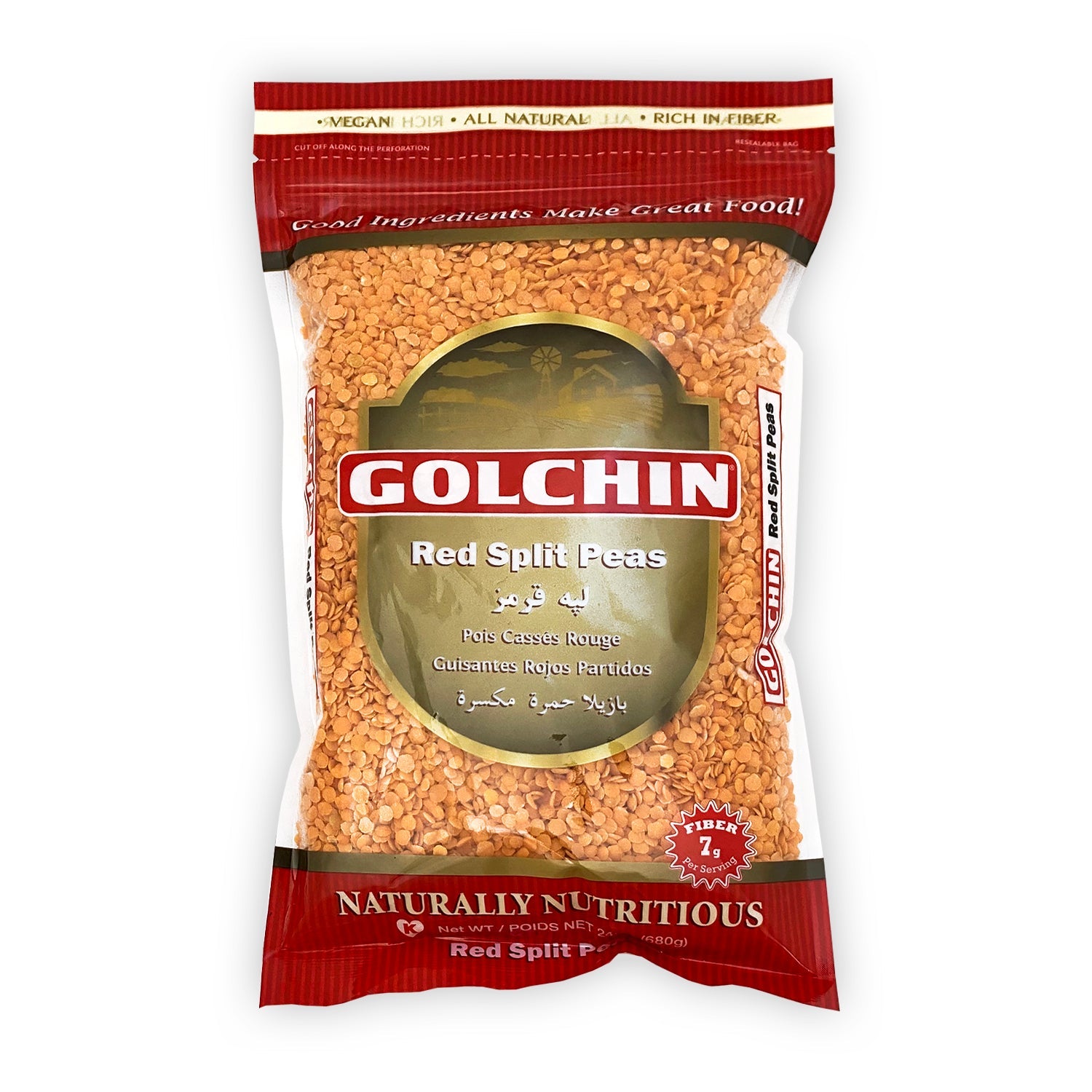 Golchin Red Split Peas