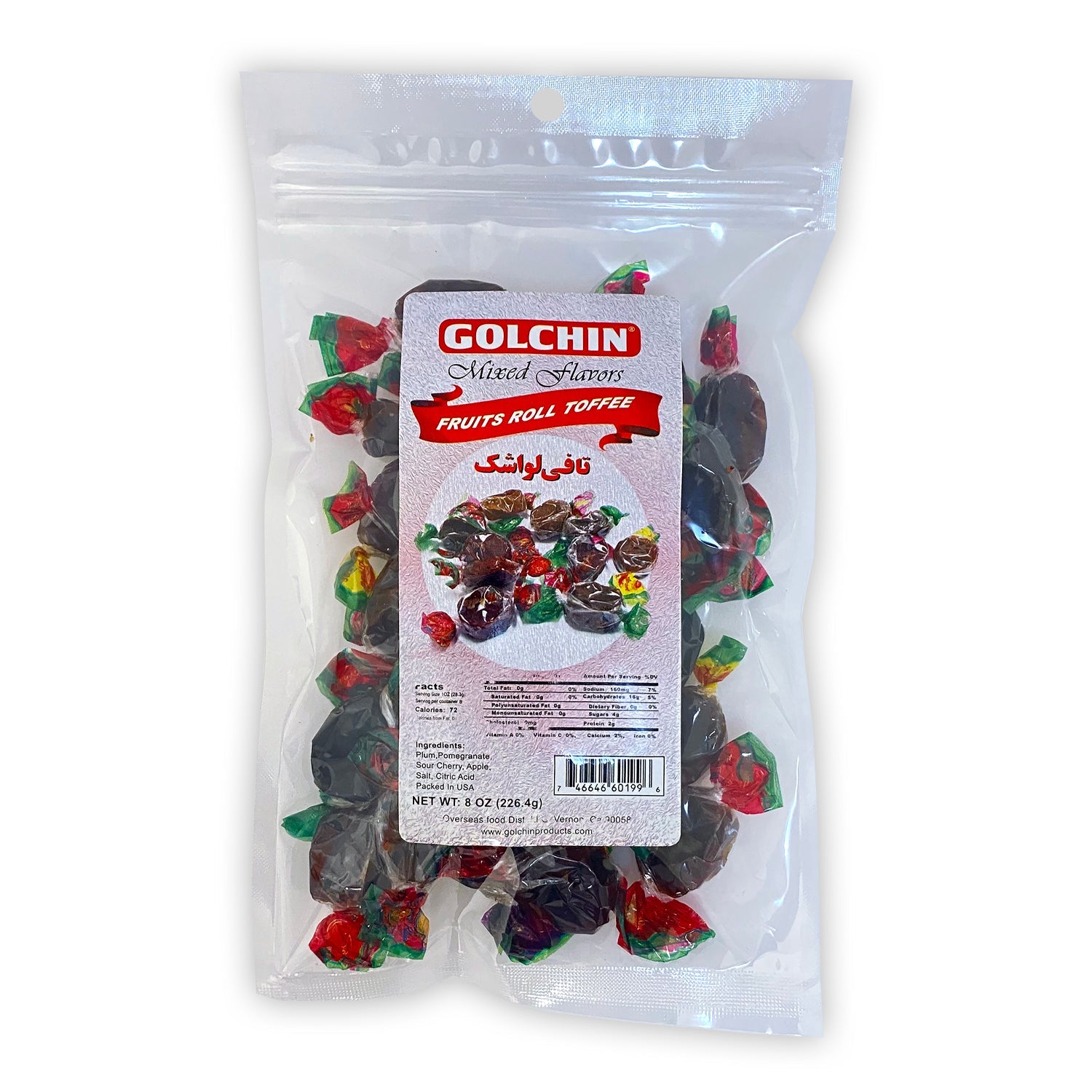 Golchin Fruits Roll Toffee