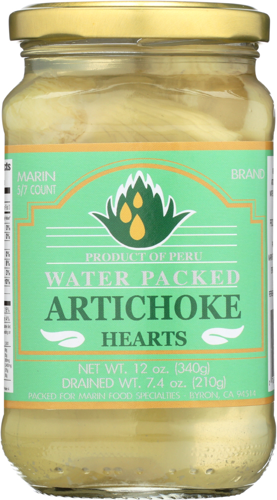 Marin Food Specialties Artichoke Hearts - Case Of 12 - 11.5 Oz