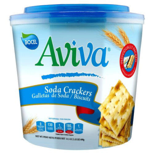 Aviva Soda Crackers – 27.5 Oz