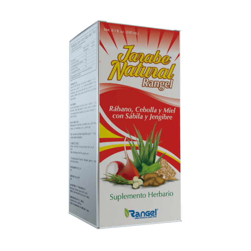 Jarabe Natural Jengibre Rangel 240 Ml