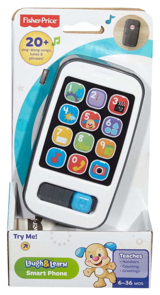 Fisher-Price Laugh & Learn Smart Phone - Gray