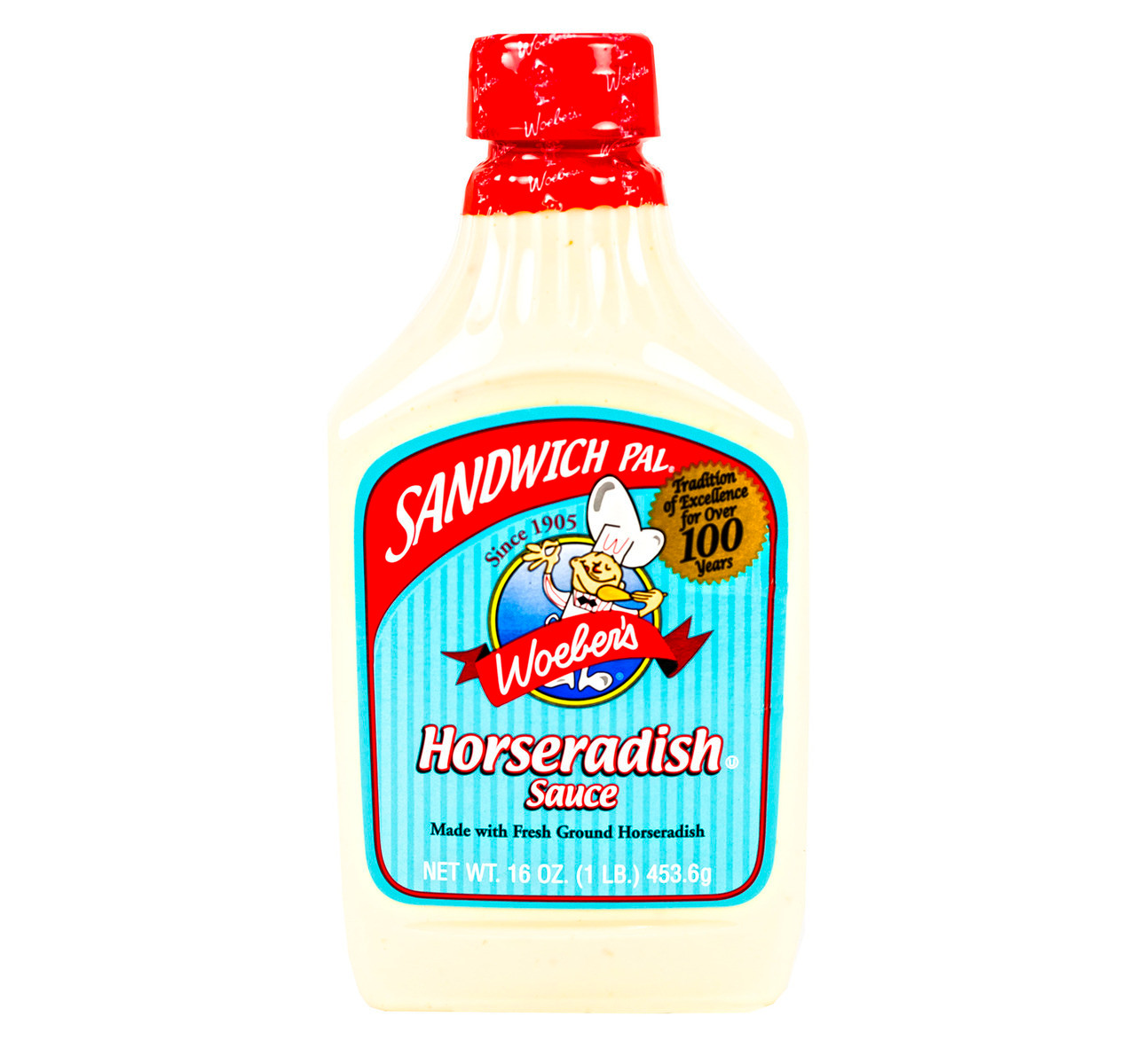 Woeber's Sandwich Pal Horseradish Sauce, 16 Oz