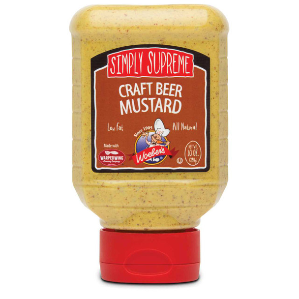 Woeber's Simply Supreme Mustard, Craft Beer