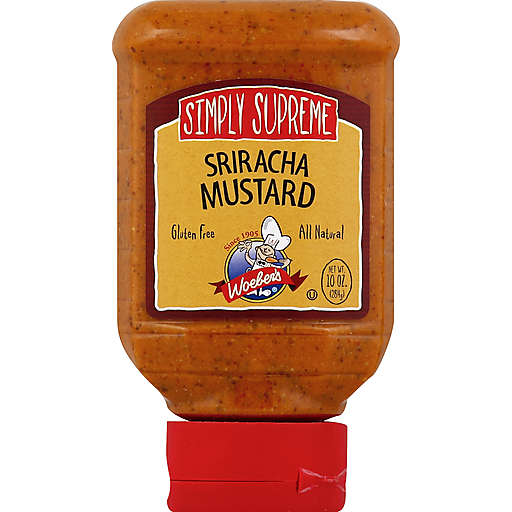 Woeber's Simply Supreme Mustard, Sriracha