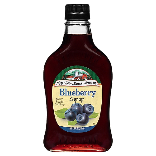 Maple Grove Farms All Natural Blueberry Syrup - 8.5 Fl Oz