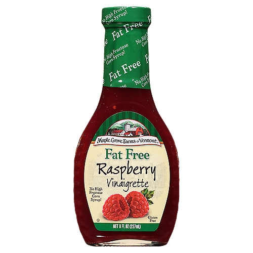 Maple Grove Farms Fat Free Raspberry Vinaigrette Dressing 8.00 Fl Oz