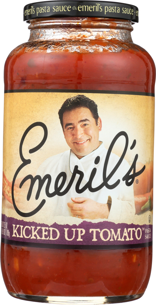 Emeril's Kicked Up Tomato Pasta Sauce 25 Oz Jar - 6ct Case