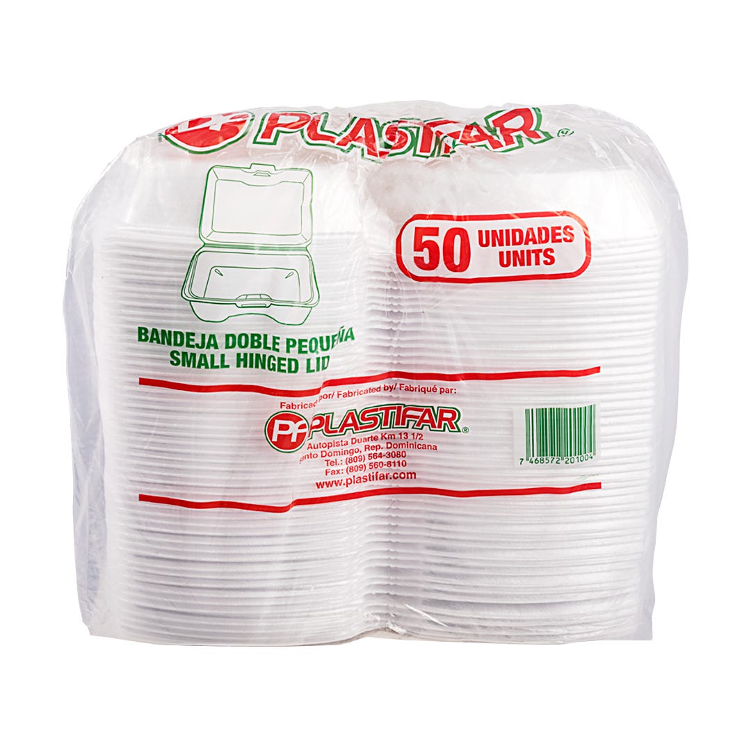 Plastifar Fiambrera 8x8 C/3d 4/50 Unid