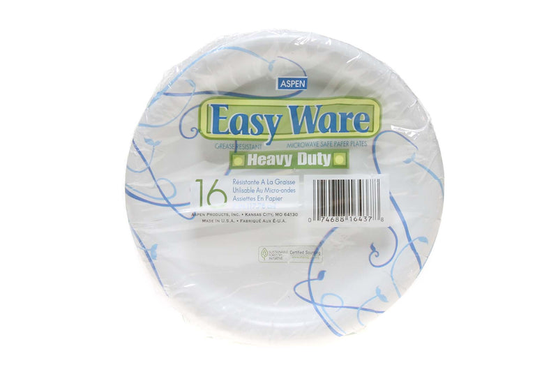 International Wholesale Paper Plate 7" Ew Aspen 16Pk