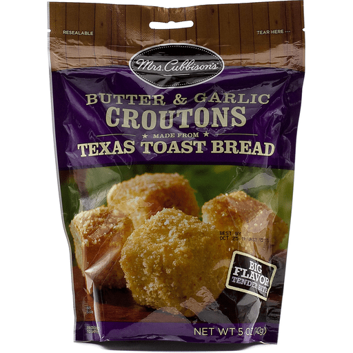 Mrs. Cubbison's Croutons, Texas Toast, Butter & Garlic 5 Oz