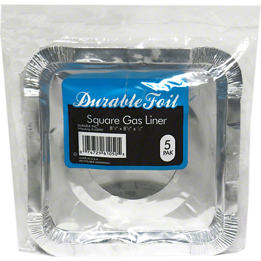 Durable Foil Gas Burner Liner Square