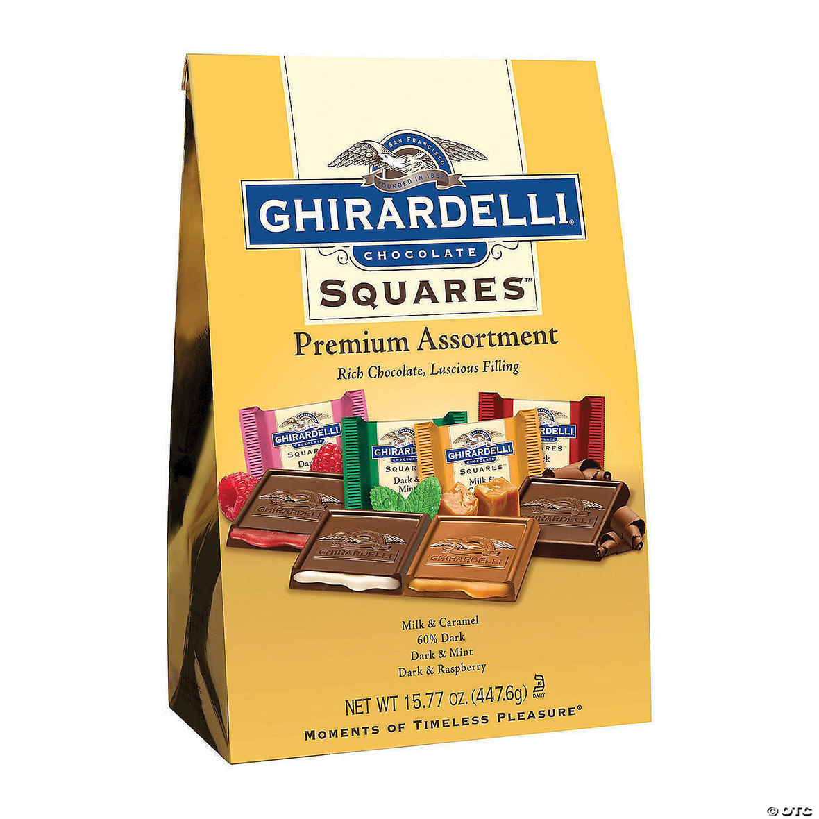 Ghirardelli Squares Premium Dark Chocolate Assortment 15.77 Oz