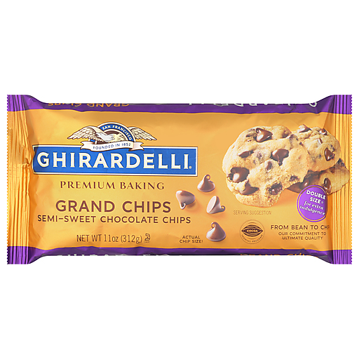 Ghirardelli Grand Semi-Sweet Chocolate Premium Baking Chips