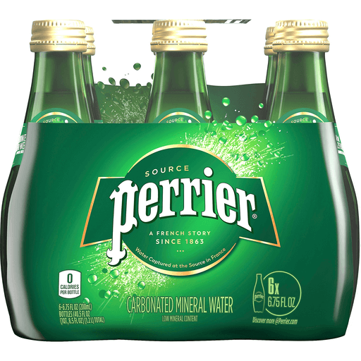 Perrier Mineral Water, Carbonated