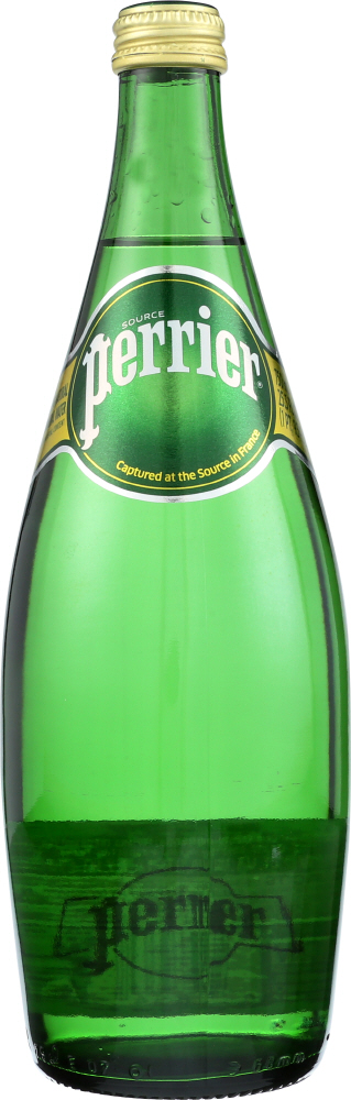 Perrier Carbonated Mineral Water, 25.3 Fl Oz. Glass Bottle