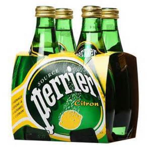 Perrier Sparkling Water Lemon 330ml Glass