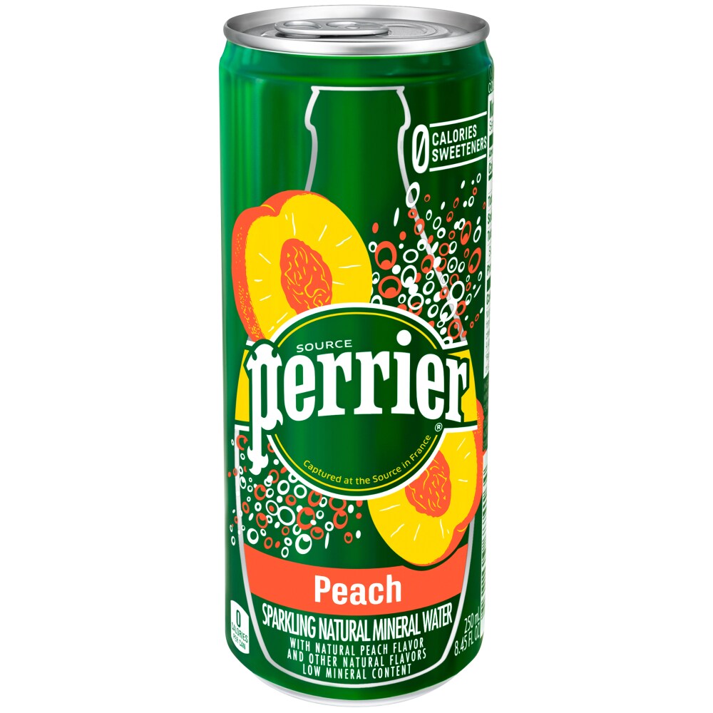Perrier Peach Sparkling Natural Mineral Water