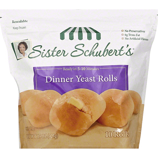 Sister Schubert's Frozen Dinner Yeast Rolls - 15oz