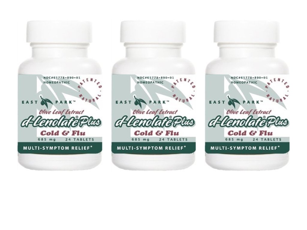 East Park d-Lenolate Plus Cold And Flu (3pack)