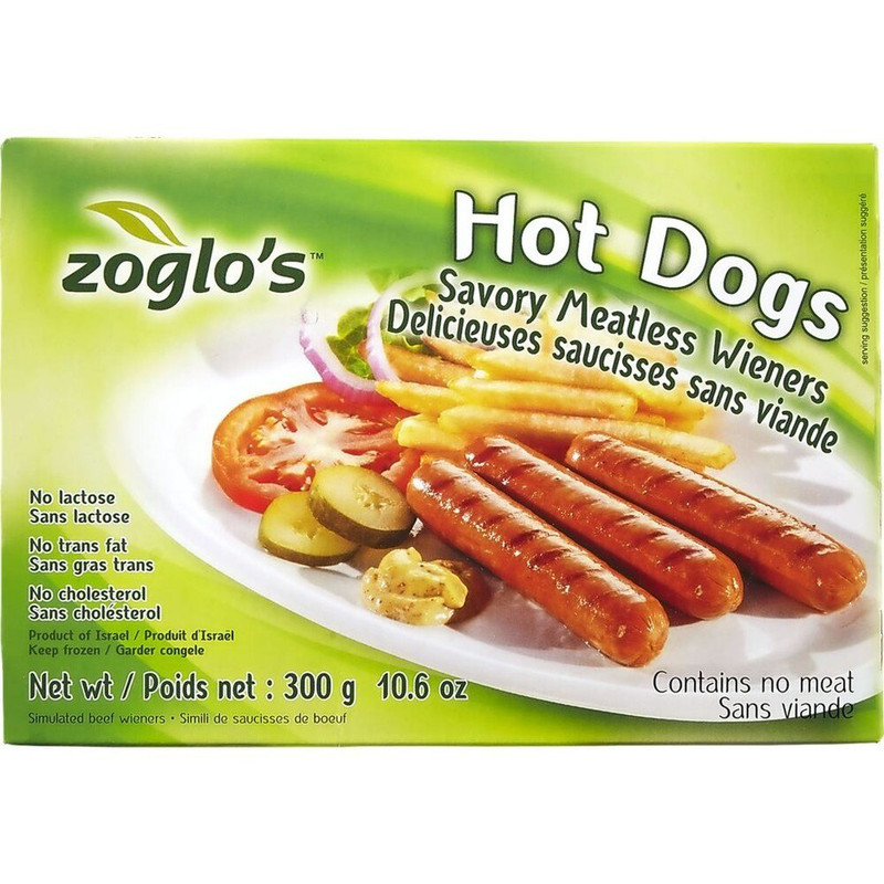 Zoglo's Meatless Hot Dogs, 10 Oz
