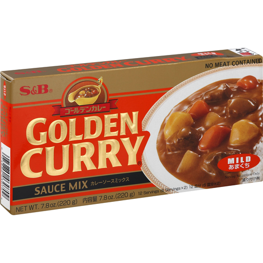 S&B S & B Sauce Mix, Golden Curry, Mild