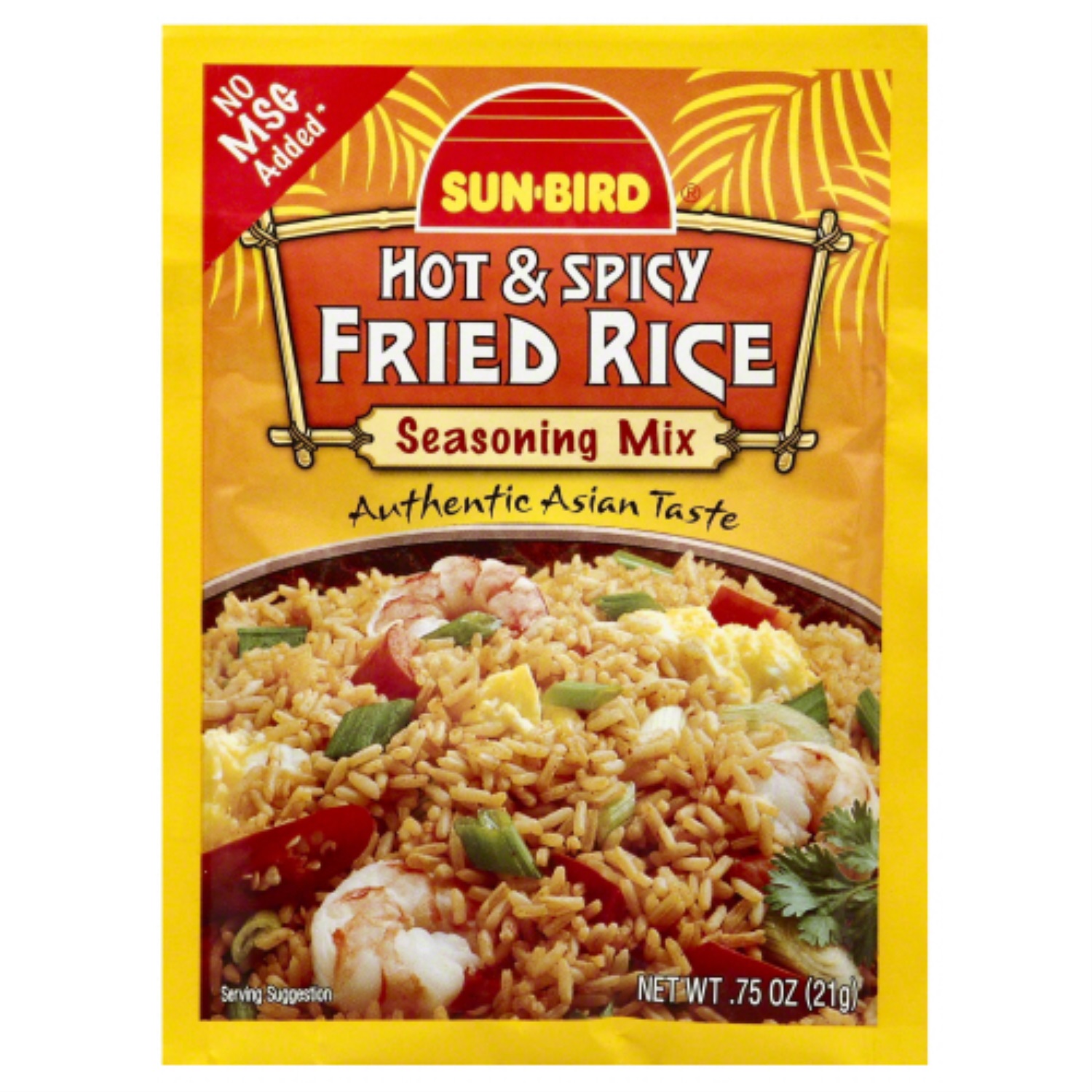 Sun Bird Sun-Bird√Ç¬Æ Hot & Spicy Fried Rice Seasoning Mix 0.75 Oz. Packet