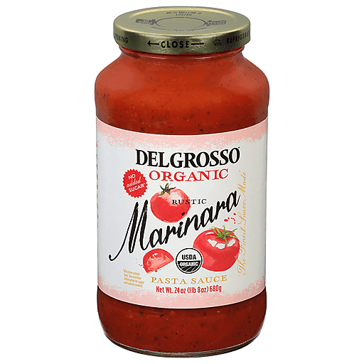 DelGrosso Organic, Marinara Pasta Sauce - 24 Oz