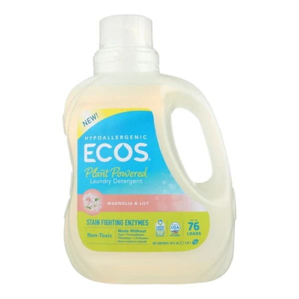 Ecos Laundry Detergent Magnolia & Lily - Case Of 4-70 FZ