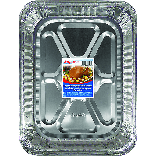Jiffy-Foil Large Rectangular Rack Roaster Pan