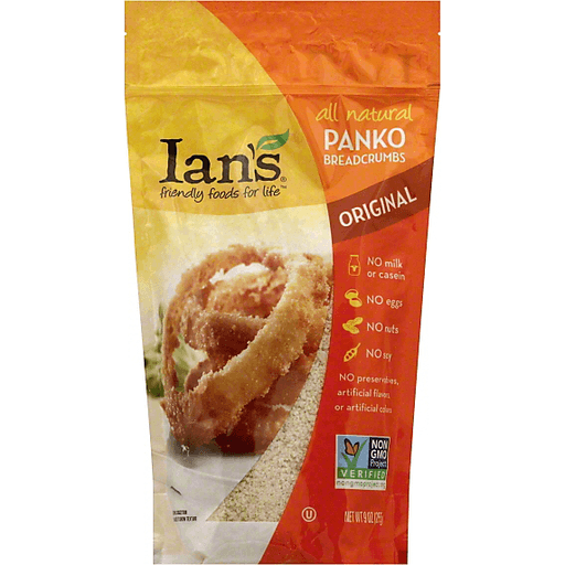 Ian's Natural Foods Panko Breadcrumbs - Original - 9 Oz