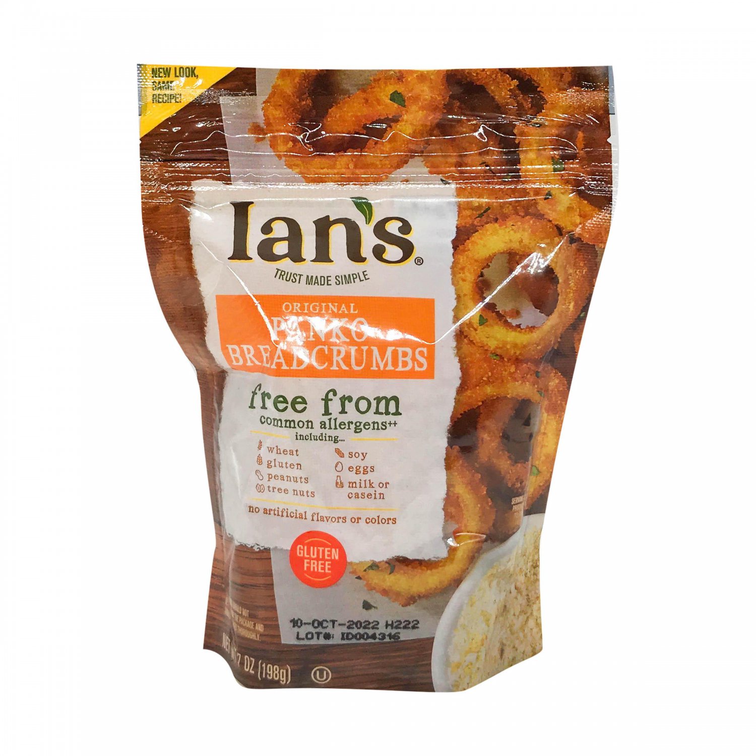 Ian's Gluten Free Original Panko Breadcrumbs 7 Oz Pouch 8ct Case
