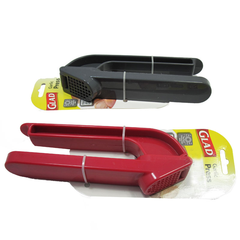 Glad Garlic Press Red And Gray Mix