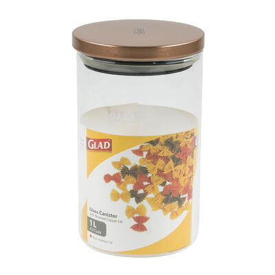 Glad Canister W/ Lid- 4.2 Cups