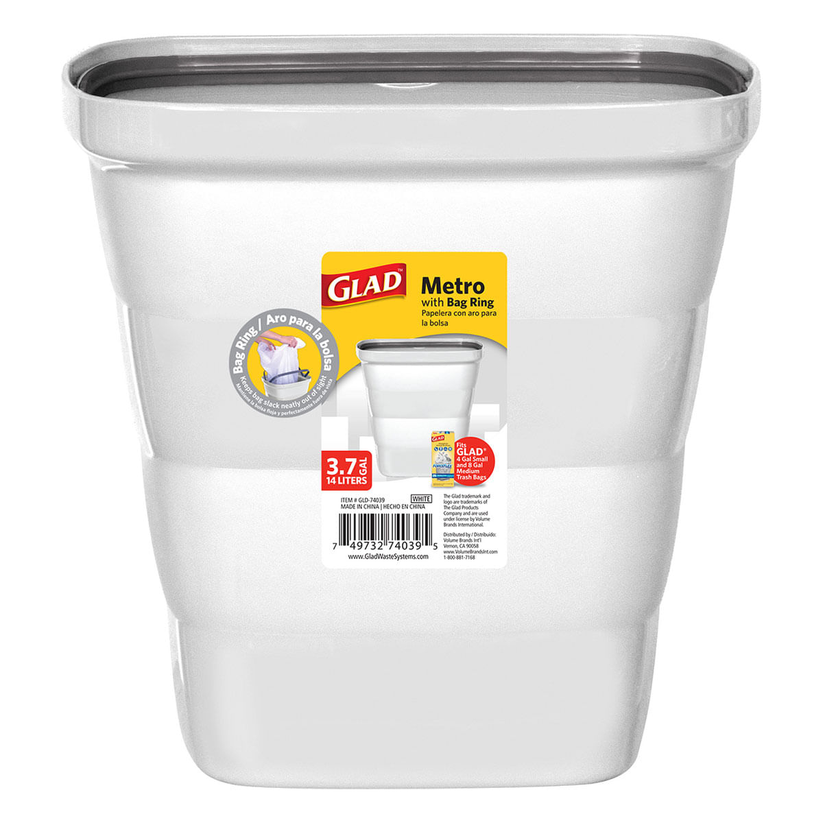Joseg Bote p/Basura Grupo GLD-74039 Bote p/Basura Grupo GLD-74039
