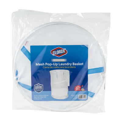 Clorox Mesh Pop-Up Laundry Basket- 15.75X23